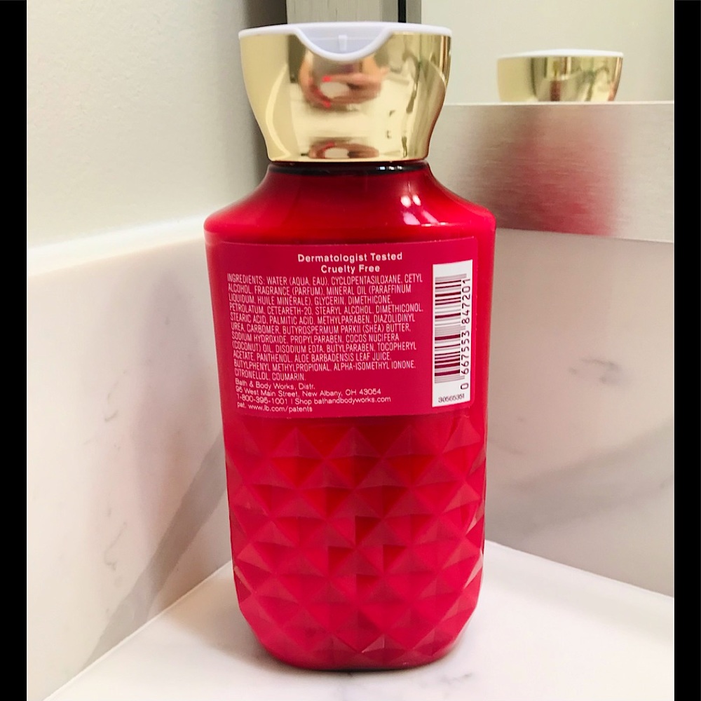 🆕🔥BBW(FOREVER RED)FRAGRANCE BODY LOTION&SMELLS GREAT!!SOFT&SILKY!!NWT - Picture 2 of 7